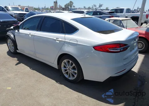2020 Ford Fusion Hybrid Se из США, поврежденный, VIN 3FA6P0LUXLR253227